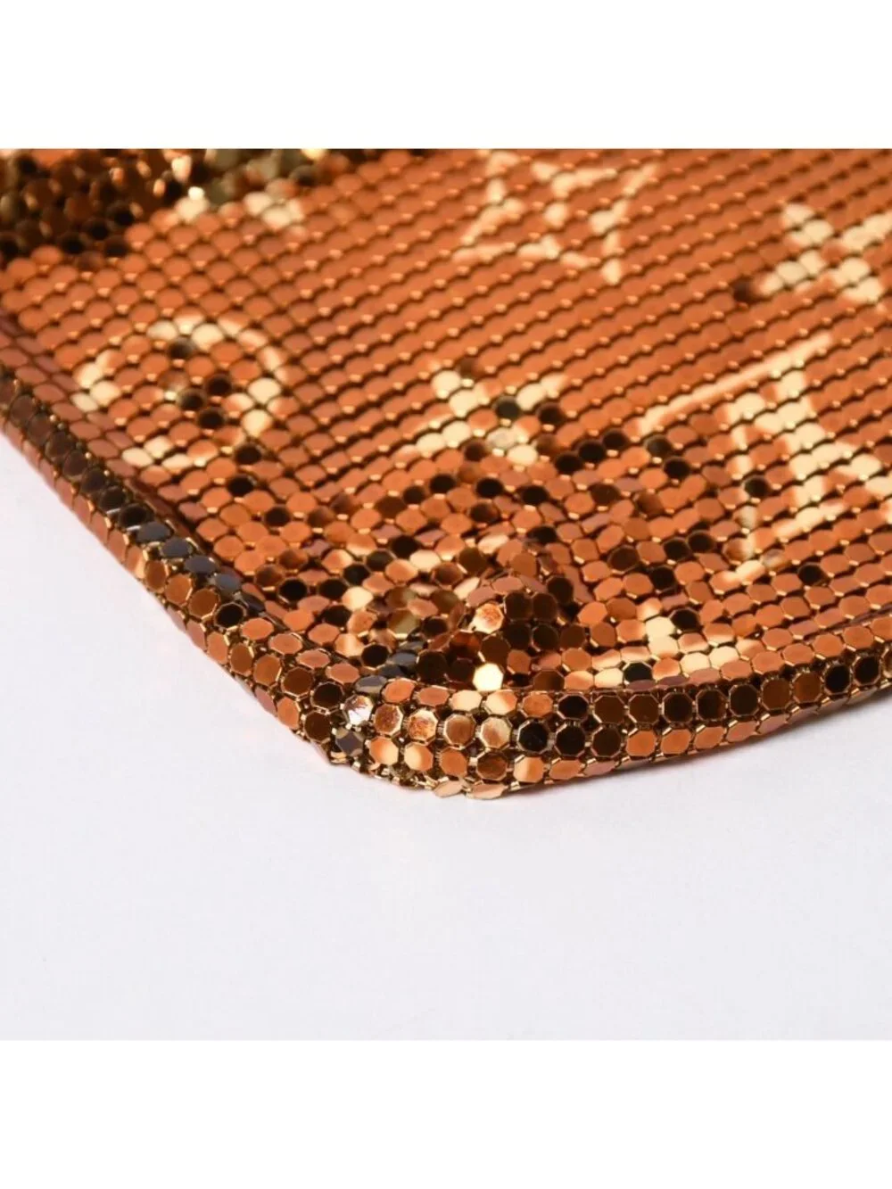 Louis Vuitton Shoulder Bag Monogram Mesh Francis Gold